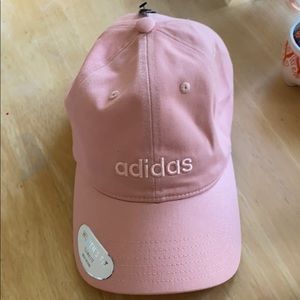 pink adidas baseball cap